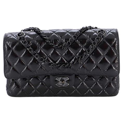 chanel so black crumpled mini flap bag|chanel small flap bag black.